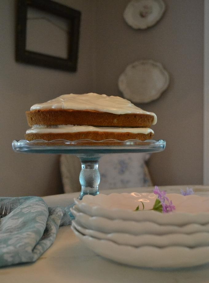 Cottage Fix - lemon layer cake recipe