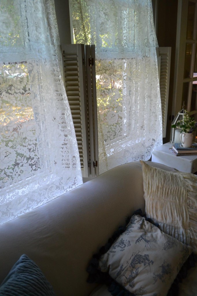 Cottage Fix - breezy lace curtains
