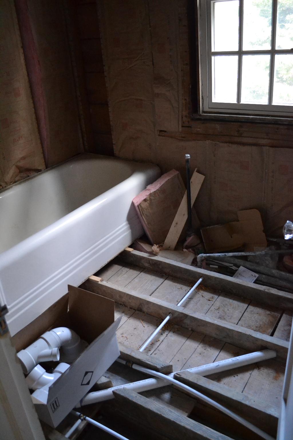 Cottage Fix - behind the scenes of our bath remodel