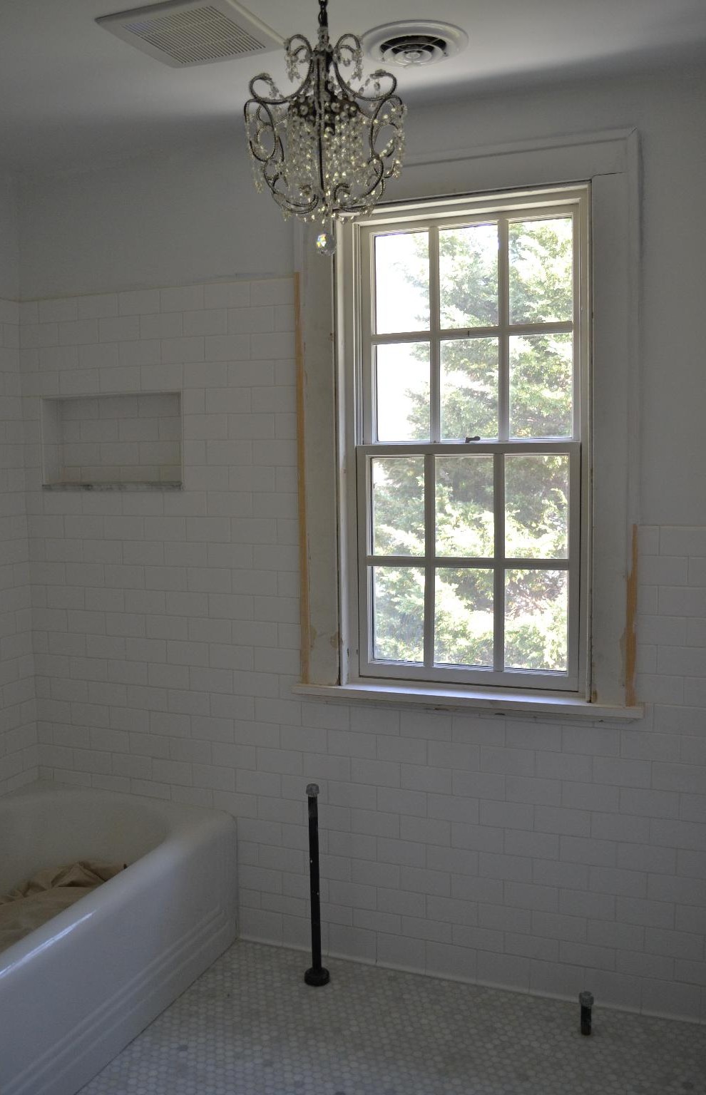 Cottage Fix - bathroom remodel in progress
