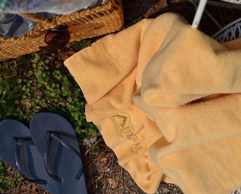 Cottage Fix blog - with Aurorae beach towel
