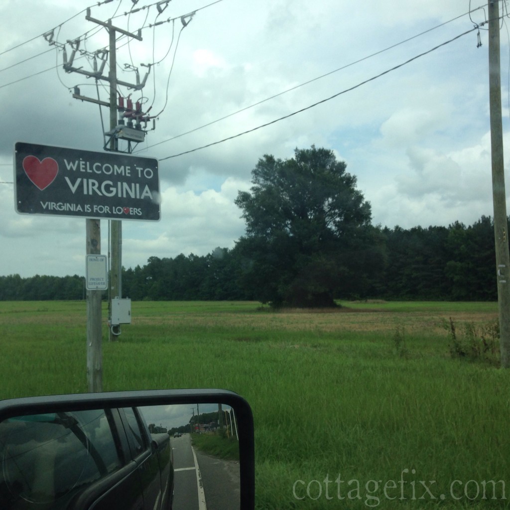 Cottage Fix blog - Virginia Is For Lovers
