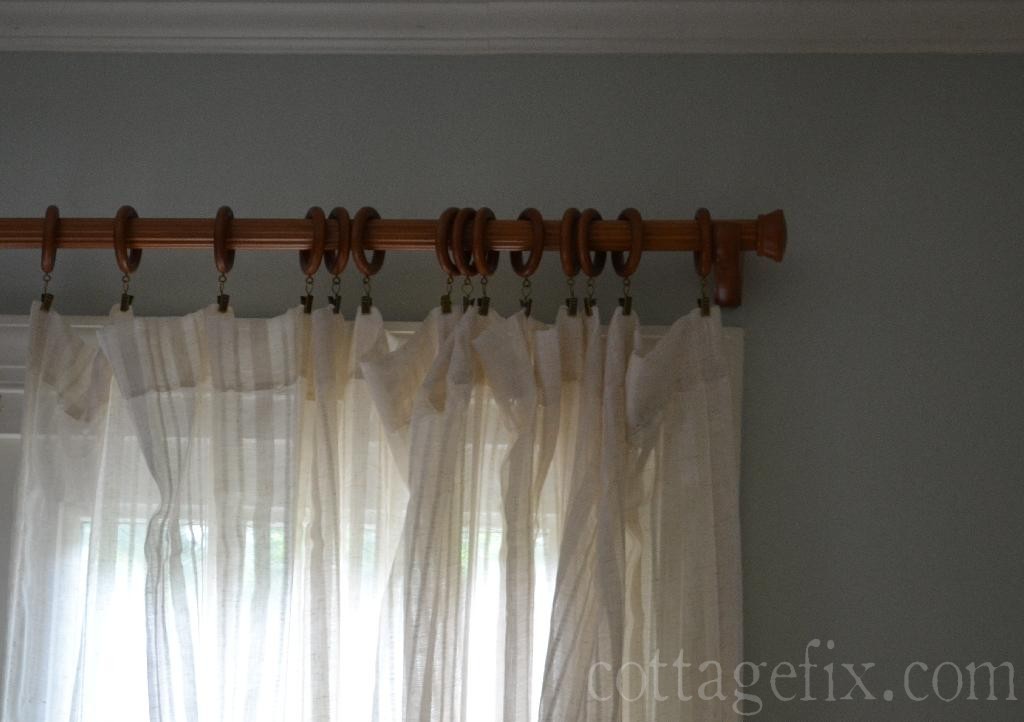 Cottage Fix blog - curtain rings