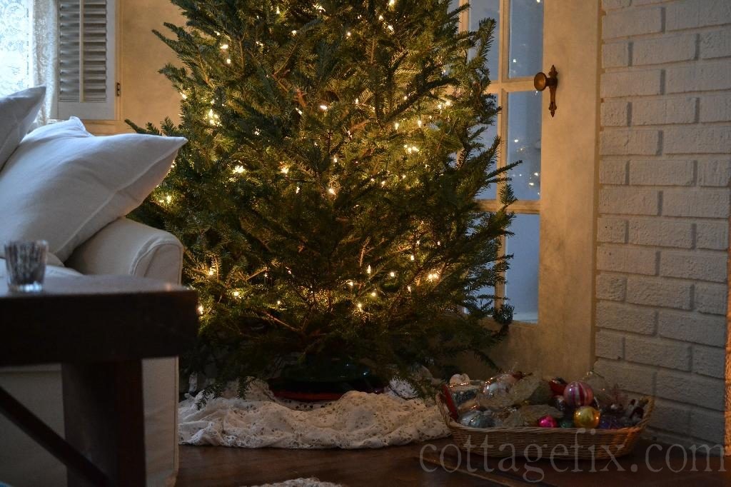 Cottage Fix blog - our Christmas tree