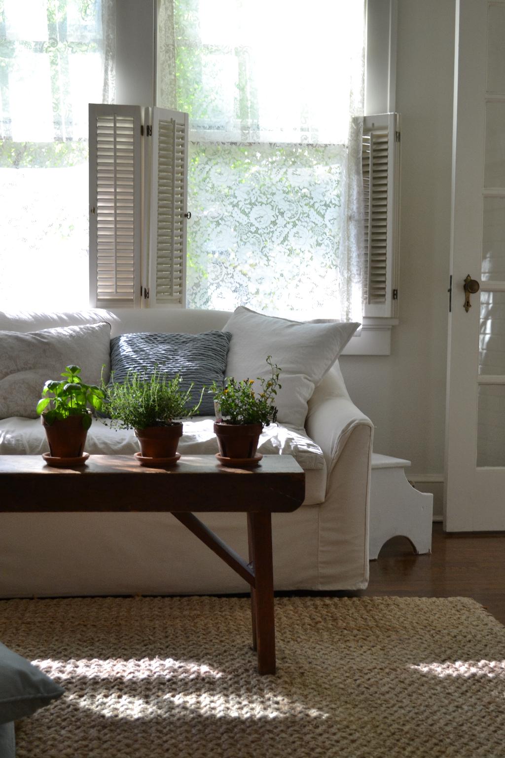 Cottage Fix clay pots inside and out cottage fix