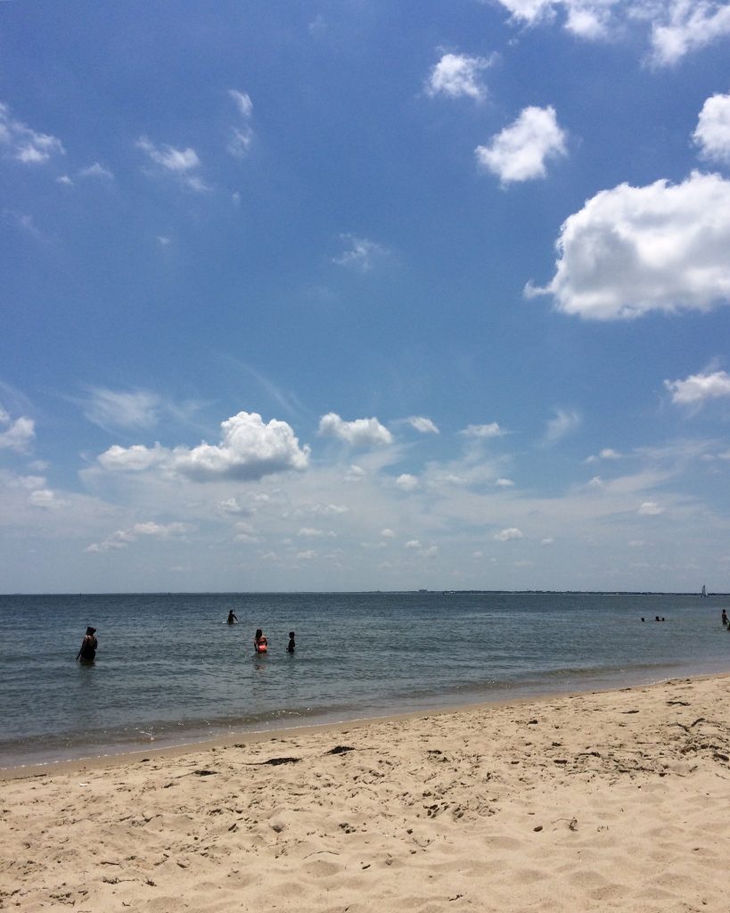 Cottage Fix blog - beach on a hot day in Virginia