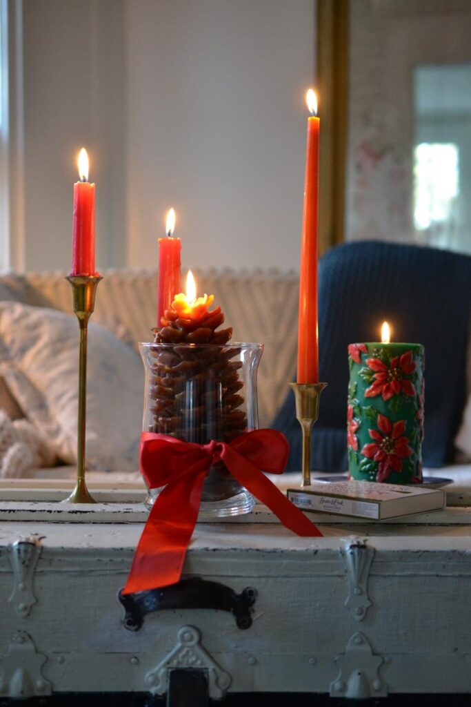 Cottage Fix Blog - Christmas candles